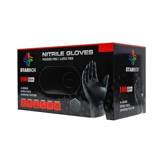 STAR BOX - Guantes desechables Grip antideslizantes