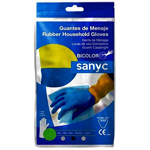 Guante Sanyc Bicolor Extfte Mdn