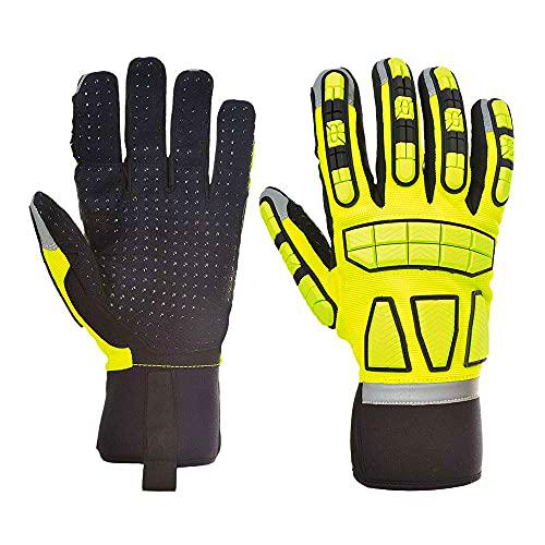 Portwest A724 - Guante de seguridad de impacto, color Amarillo