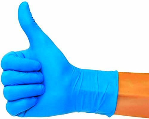 Fiduciashop CRDLIGHT - Guantes desechables de nitrilo (100 unidades, talla XL)
