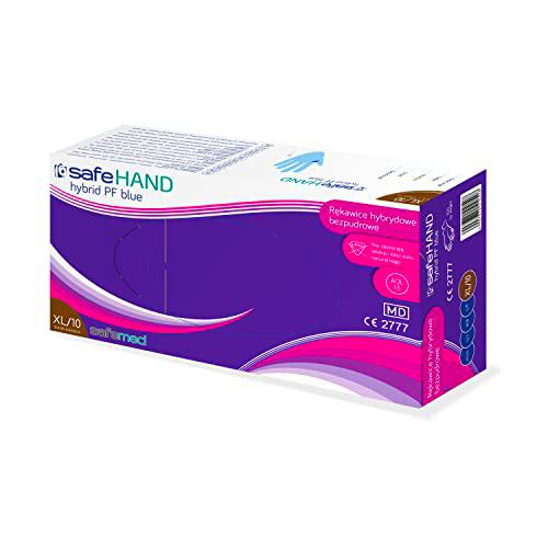 Safemed Guantes de nitrilo XL"Safe Hand", 100 unidades