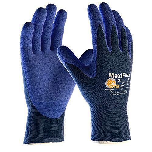 ATG 34-274 - Guante MaxiFlex® Elite™, color azul, talla 11