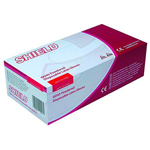 Desconocido Generic - Guantes, Talla UK: 100 Pack, Color Blanco