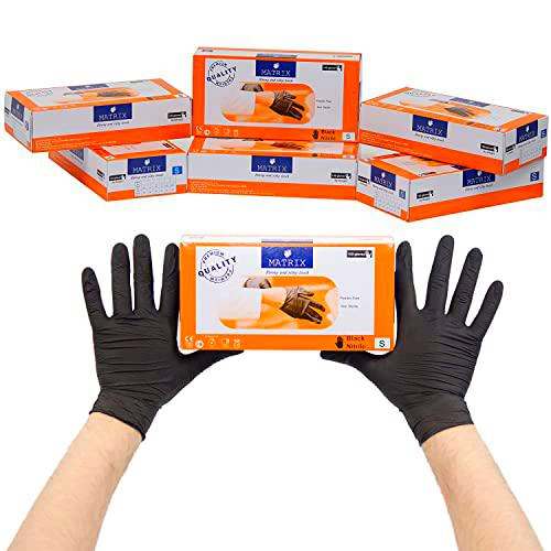 200 guantes desechables S desechables guantes desechables | guantes de nitrilo guantes de goma desechables | sin látex sin polvo guantes de nitrilo (S