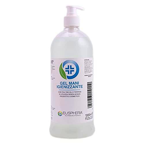 Gel desinfectante manos Eusphera natural, ideal para niños