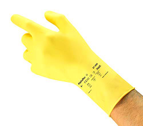 Ansell AlphaTec 87-086 Latex Guante contra productos químicos