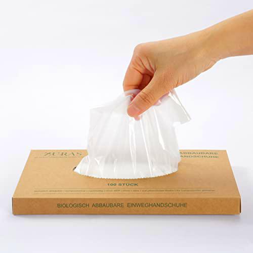 Lot De 200 Gants Jetables Pour La Préparation Des Aliments, La Préparation Des Aliments Pour La Manipulation, Le Nettoyage De La Cuisine, La Coloration Des Cheveux Pour Salon De Beauté, Services De