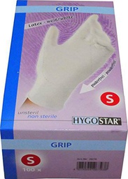 'Franz Mensch 2676 de látex Guante"Grip hygo Star, S
