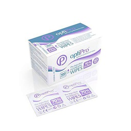 OptiPro Toallitas de Isopropilo con Preinyección de Alcohol al 70%