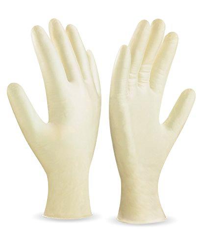 Marca 688-VTUTL - Juego guante vinilo con polvo talla -l transparente(100u)