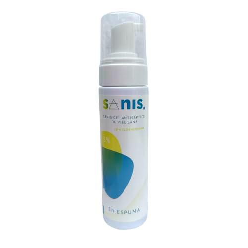 SANIS, Gel Desinfectante, Gel Espuma Antiséptico con Clorhexidina 2%