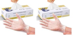 Splashes &amp; Spills, Guantes Desechables no Médicos de Vinilo