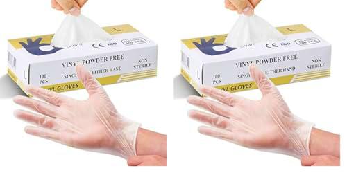 Splashes &amp; Spills, Guantes Desechables no Médicos de Vinilo