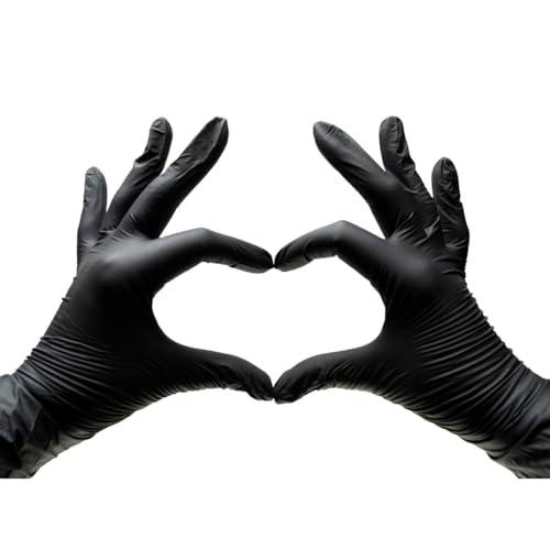 Stone&amp;Stone S&amp;S Medical 100 guantes de nitrilo desechables resistentes sin polvo dispositivo médico hipoalergénicos sin látex | Médicos chef esteticistas tatuadores uso alimentario | Varios tamaños