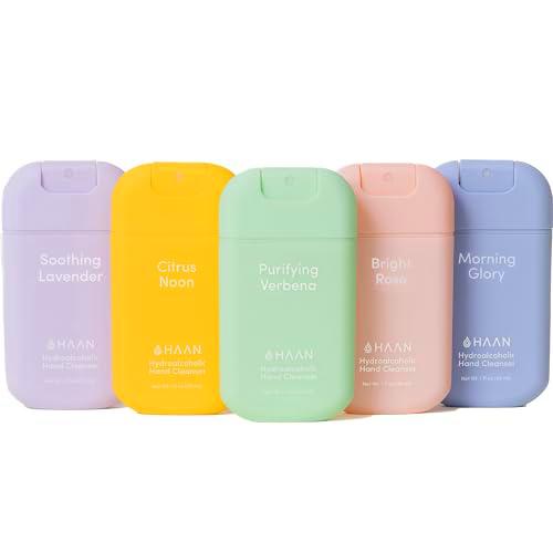 HAAN Spray Desinfectante de Manos Hidratante con Aloe Vera (Pack de 3)