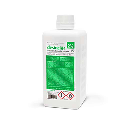 Desinclor Clorhexidina Alcoholica Incolora 2% Antiseptico
