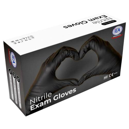 IEA Medical Guantes desechables de nitrilo XL, guantes desechables