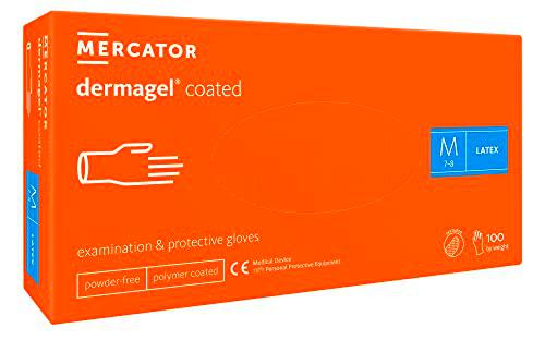 MERCATOR MEDICAL Dermagel 21857 - Guantes de visita