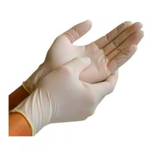 PRATICO Guantes desechables seguros de nitrilo pequeño-mediano