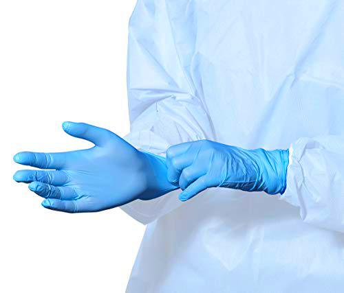 AMASANA Guantes Desechables de acrilonitrilo butadieno estireno (sin látex