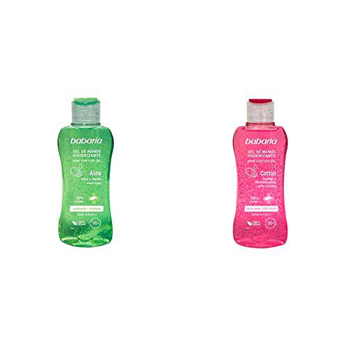 Babaria - Gel de manos hidroalcohólico higienizante aloe vera