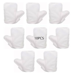 CZN 10 Manoplas Desechables Para Detersión Y Higiene De Pacientes Inmovilizados Valaclean Set De Guantes De Baño De Tela No Tejida