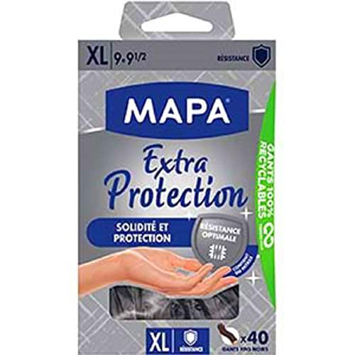 Mapa - Extra Protección - Guantes finos de Vitrilo No Poldados
