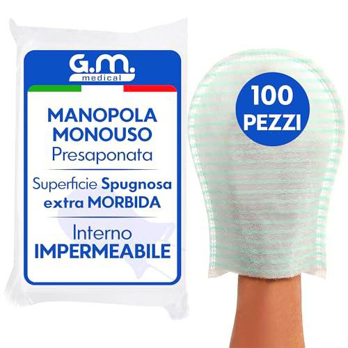 G.M. DISTRIBUZIONE 100 empuñaduras jabonosas desechables