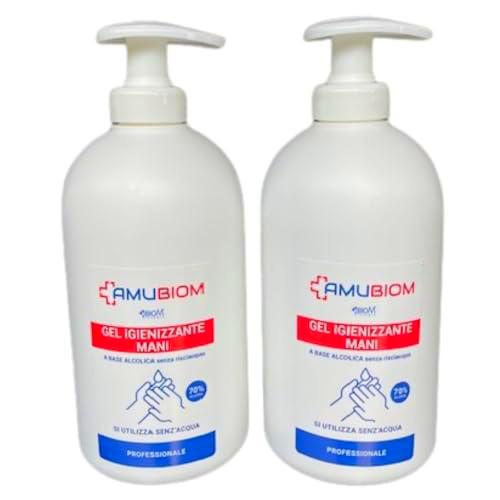 AmuBiom - Gel higienizante de manos, desinfectante e hidroalcohólico