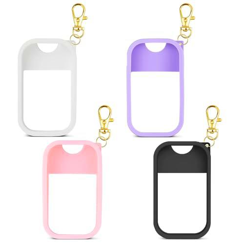 XFSRG 4 Accesorios De San-itizer De Mano, Funda Silicona Compatible Con Spray Mano