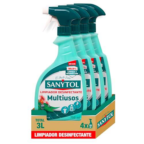 Sanytol - Limpiador Desinfectante Multiusos, Elimina Bacterias