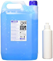Gima 33276 - Gel ultrasónico de tanque, 5 litros, 2 unidades, azul