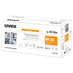 Uvex u-fit lite 6016808 - Guante desechable (100 unidades
