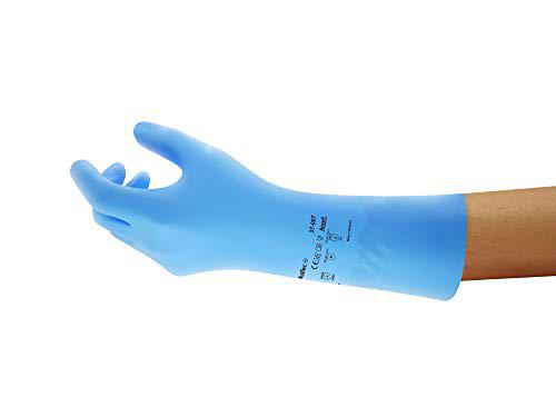 Ansell AlphaTec 37-007 Guantes de Trabajo de Nitrilo
