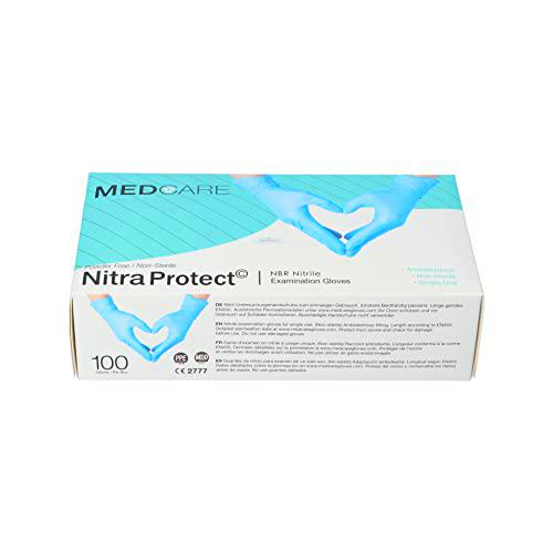 Guantes Medcare Nitra Protect Nitrilo Small