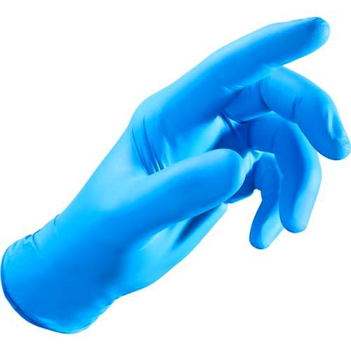 FERRETERIA LEPANTO Guantes de Nitrilo Desechables Multiusos Sin Polvo Estériles Limpieza