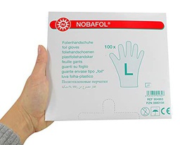 100 pcs de protectores de pantalla Guantes de, Nobafol