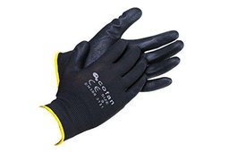 BLISTER G. 100% POLIEST. IMPREG. PU NEGRO T-6 - Unid: 12