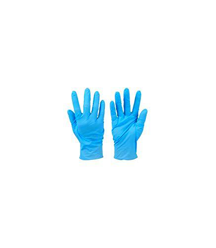 Guantes de nitrilo, talla M, 100 unidades