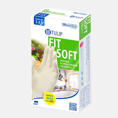 Tulip Guantes Desechables para Uso doméstico - Medium 100 Unidades