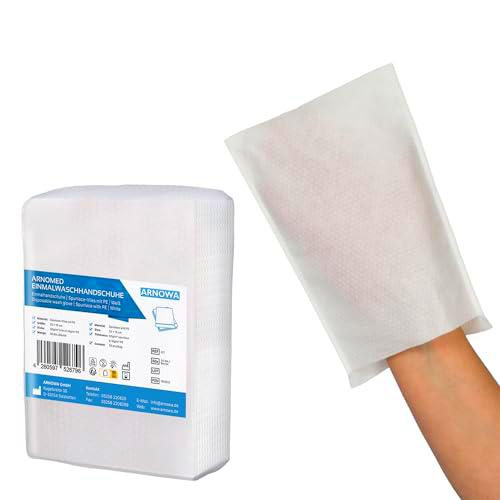 50 ARNOMED paños desechables repelentes al agua, paños desechables de textil no tejido y PE para bebés y adultos