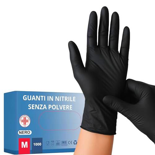 Medical 100 guantes desechables de nitrilo resistentes sin polvo Dispositivo médico hipoalergénicos sin látex | Médicos chef