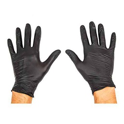 García de Pou - 100 unidades - Guantes Size: L Negro Nitrilo