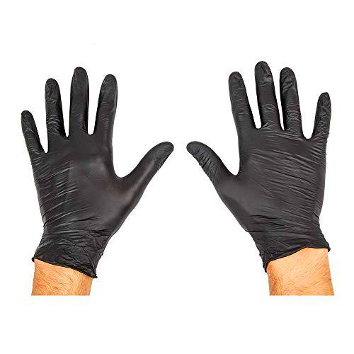 García de Pou - 100 unidades - Guantes Size: L Negro Nitrilo