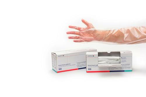 COVETRUS Guantes Veterinarios C/Banda para EL Hombro L 100UD