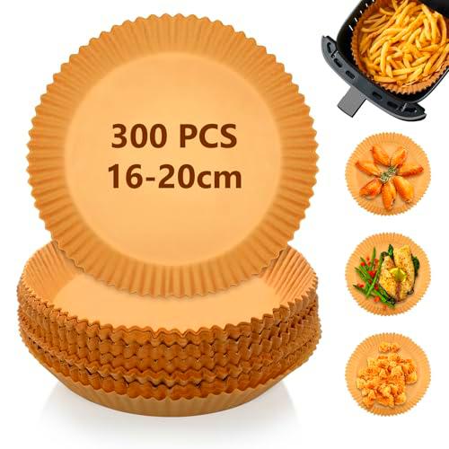 300 Piezas Papel Freidora Aire, 16cm Papel Air Fryer Cuadrado