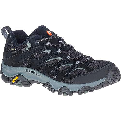 Merrell Moab 3 GTX, Zapato de Senderismo Hombre, Black/Grey, 43.5 EU