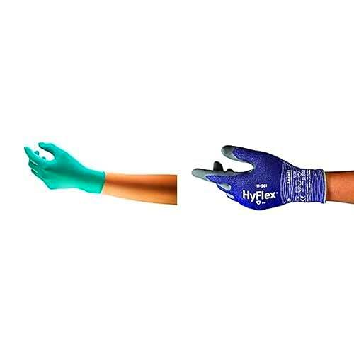 TouchNTuff 92-600 Guantes Desechables de Nitrilo, Sin Polvo