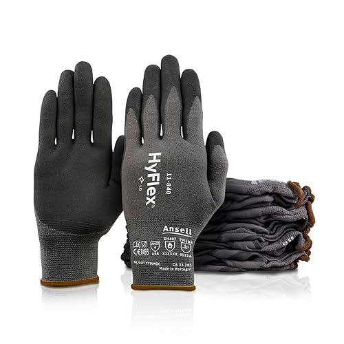 Ansell HyFlex 11-840 Guantes de Trabajo Profesionales