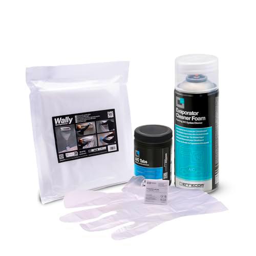 ERRECOM Kit de limpieza de aire acondicionado, incluye Evaporator Cleaner Foam Limpiador espumoso